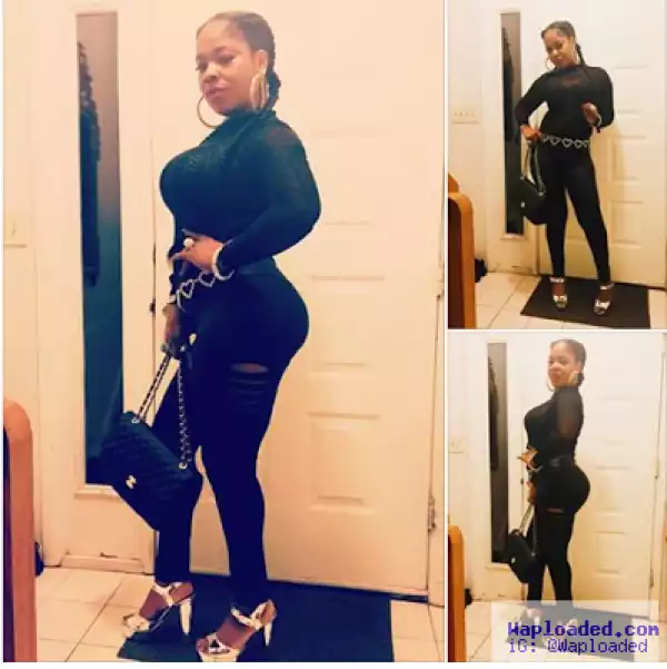 Photos: Afrocandy Flaunts Her Curves As She Steps Out For Grooving In The US